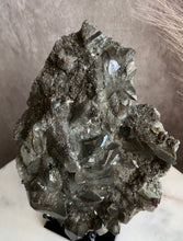 Load image into Gallery viewer, Black Dogtooth Calcite with Pyrite (Large)
