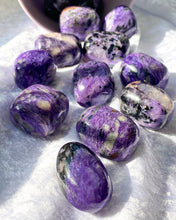 Load image into Gallery viewer, Charoite Pocket Stone
