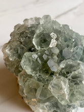 Load image into Gallery viewer, Rare Cuboctohedral Window Fluorite with Calcite Specimen (Large)
