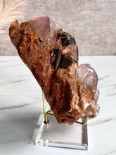 Load image into Gallery viewer, purple calcite crystals, red calcite, chocolate calcite, side 2
