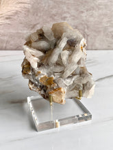 Load image into Gallery viewer, Orange Quartz with Sugar Calcite T (Rare New Find)
