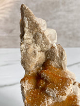 Load image into Gallery viewer, Orange Quartz with Sugar Calcite R (Rare New Find)
