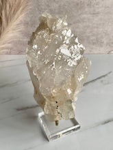 Load image into Gallery viewer, Large high quality Himalayan quartz, himalayan nirvana ice quartz, rare himalayan quartz, front 
