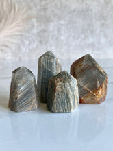 Load image into Gallery viewer, Amphibole quartz, actinolite quartz tower, group
