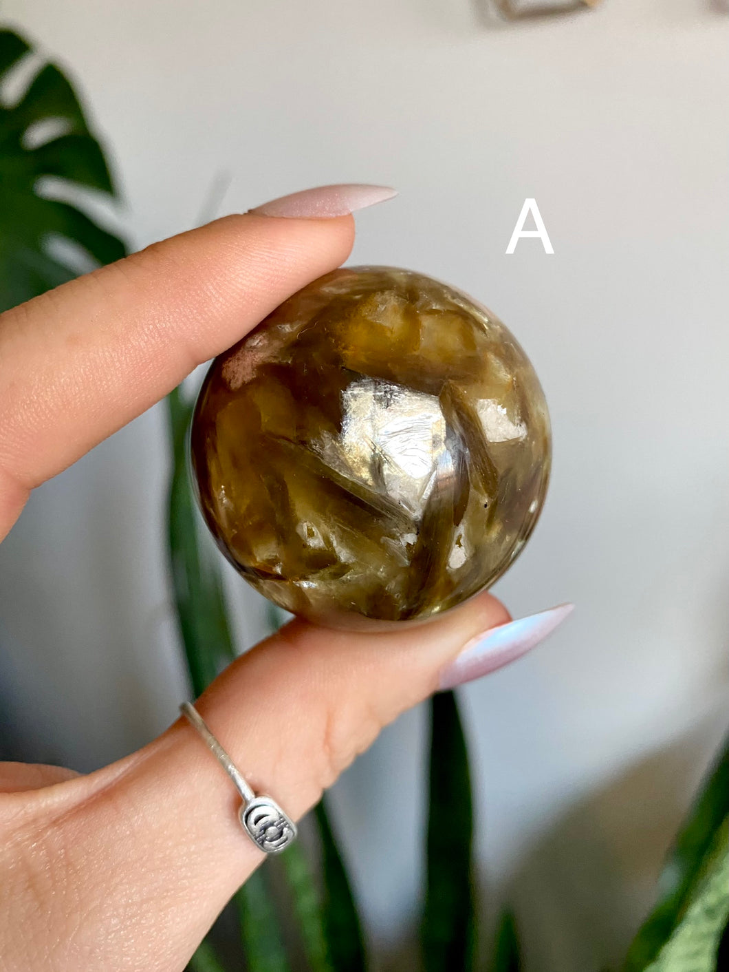 Gem Muscovite Spheres (A-H)