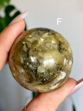 Load image into Gallery viewer, Gem Muscovite Spheres (A-H)
