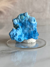 Load image into Gallery viewer, shattuckite, blue shattuckite crystal, shattuckite and chrysocolla, front
