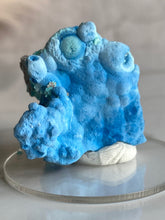 Load image into Gallery viewer, shattuckite, blue shattuckite crystal, shattuckite and chrysocolla, close up
