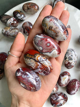 Load image into Gallery viewer, Mexican Red Lace Agate Tumbles
