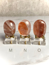 Load image into Gallery viewer, Natural, High Quality Fire Quartz Palm Stones
