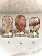 Load image into Gallery viewer, Natural, High Quality Fire Quartz Palm Stones
