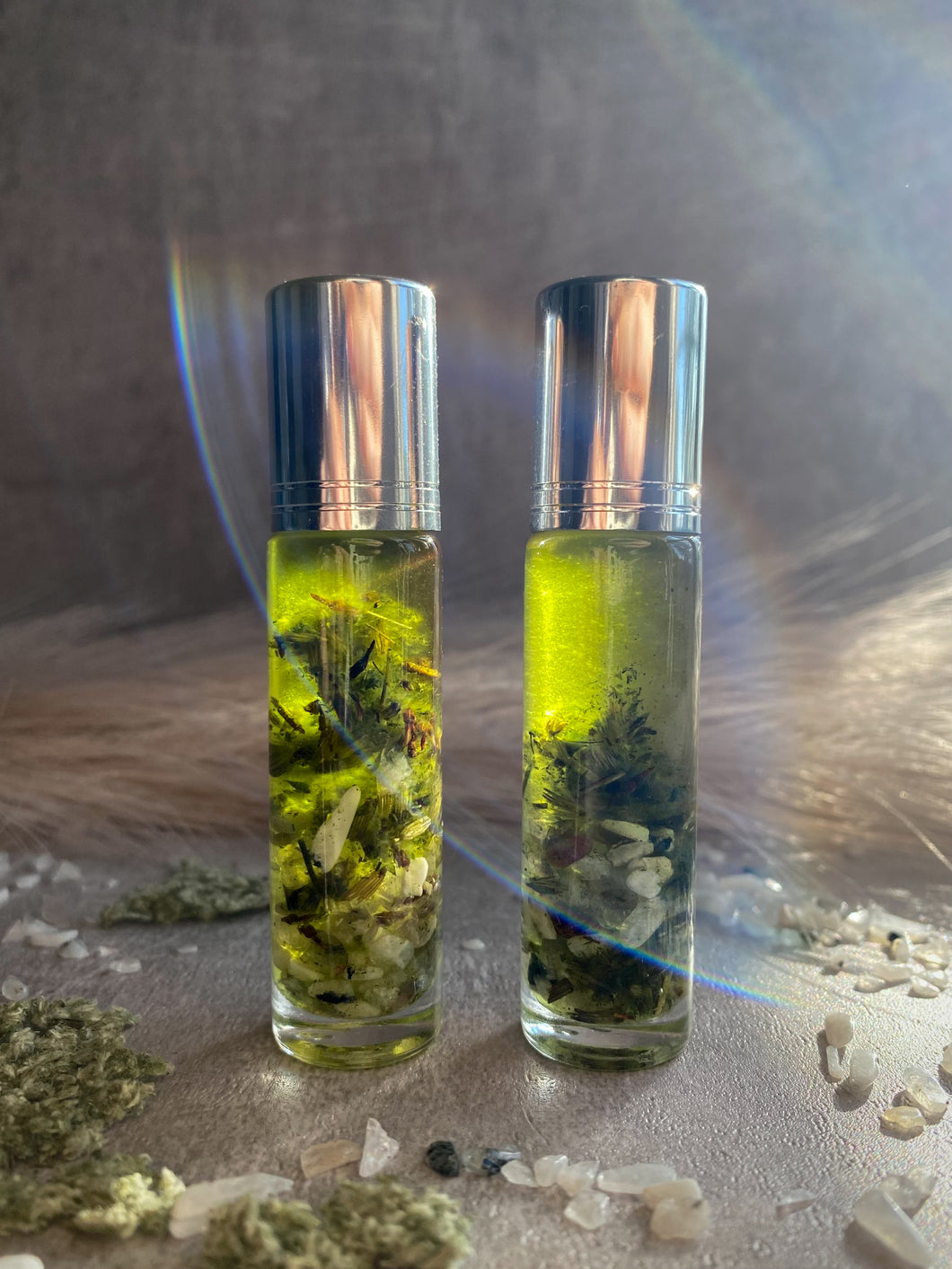 Intention Oil - Moonstone + Mugwort