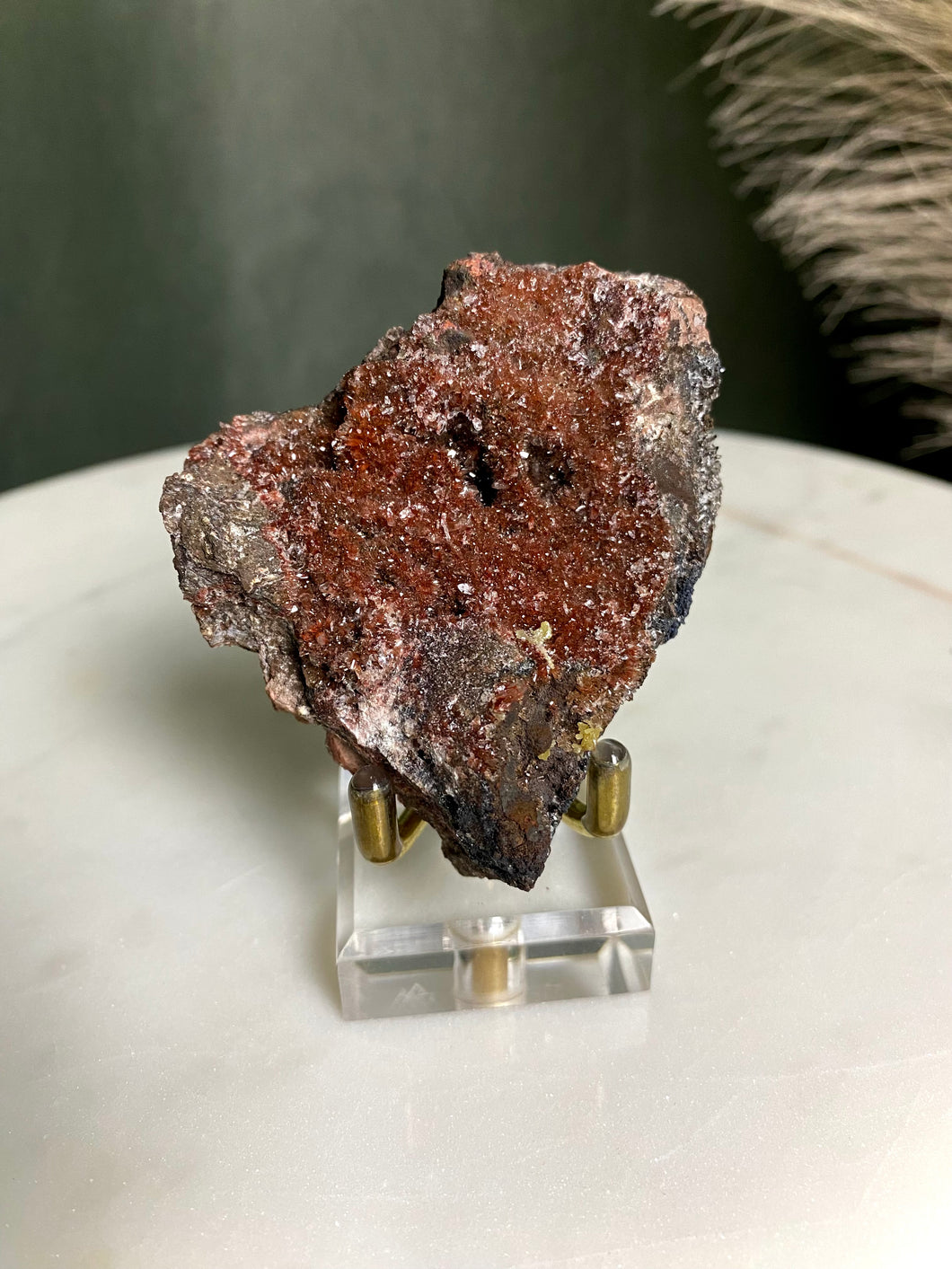 Red Hemimorphite Specimen (a)