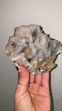 Load and play video in Gallery viewer, Orange Quartz with Sugar Calcite T (Rare New Find)
