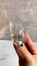 Load and play video in Gallery viewer, High Quality Himalayan Quartz Point with Anatase N
