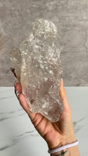 Load and play video in Gallery viewer, Large high quality Himalayan quartz, himalayan nirvana ice quartz, rare himalayan quartz, video
